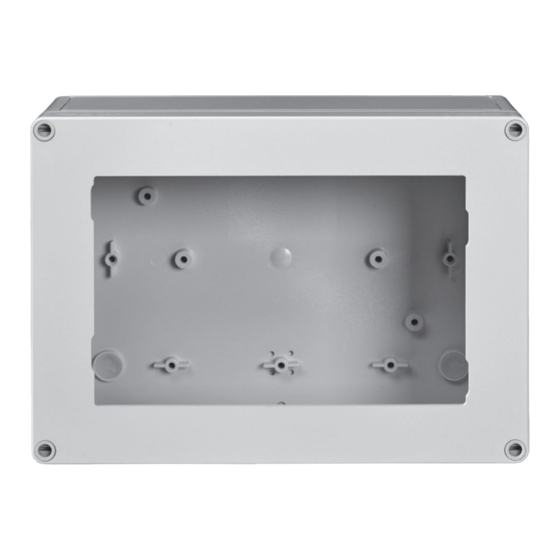 SOMFY Animeo IB+ Flush Mounting Box TouchBuco Installation Manual