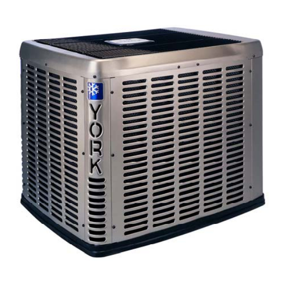 York 13 SEER - R410A CZB018 THRU 060 Technical Manual