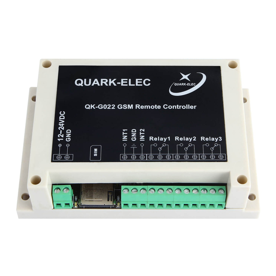 Quark-Elec G022G Setup Manual