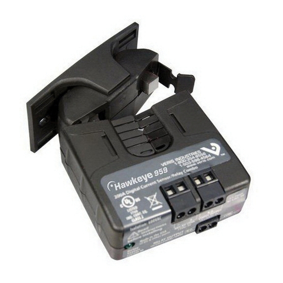 Veris Industries Hawkeye 959 Installation Manual