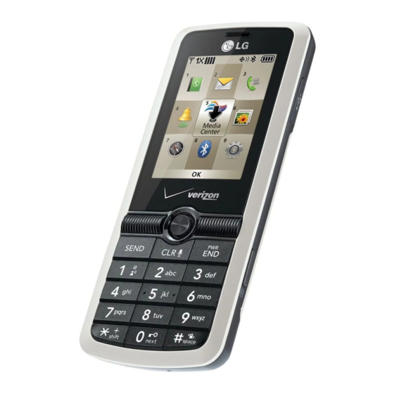 LG Cell Phone Quick Start Manual