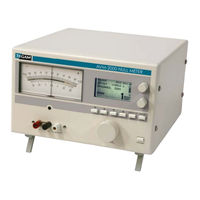 Tegam AVM-2000 Instruction And Service Manual