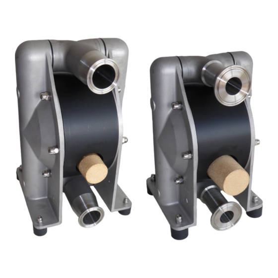 Dover PSG ALL-FLO All-Pur Food Grade G075 Installation, Operation & Maintenance Manual