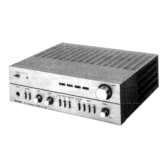 Technics SU-C03 Service Manual