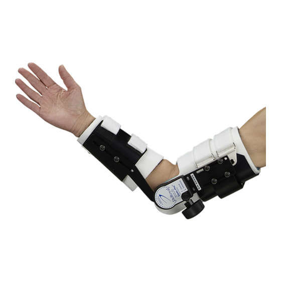 DeRoyal Static-Pro Elbow Instructions For Use