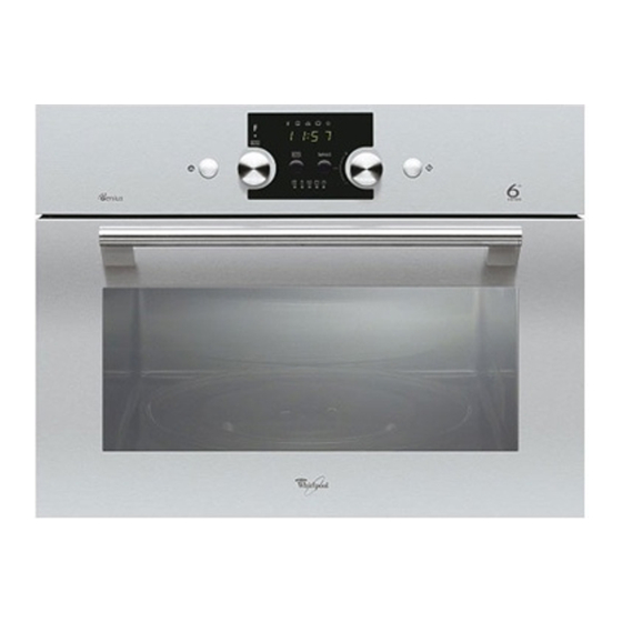 Whirlpool AMW 545 Quick Reference Manual