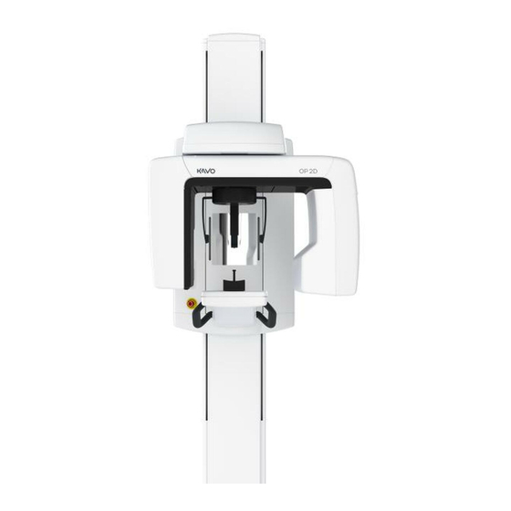 KaVo ORTHOPANTOMOGAPH OP 2D Service Manual