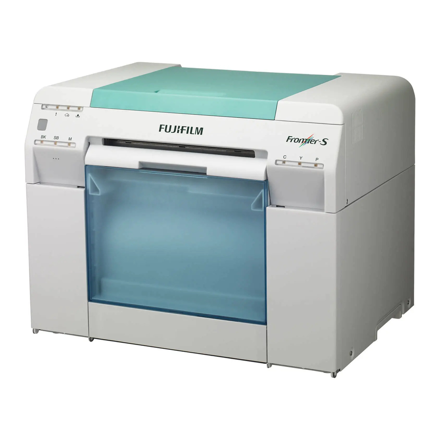 User Manuals: FujiFilm Frontier-S Series Photo Printer