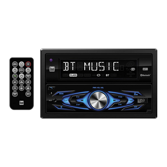 Dual DXDM228BT Installation & Owner's Manual
