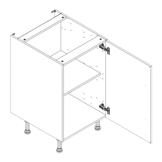Wickes Oakmont 300 Base Unit Assembly