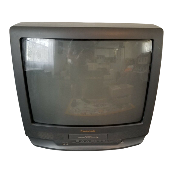 Panasonic OmniVision PV-Q2511 TV Combo Manuals