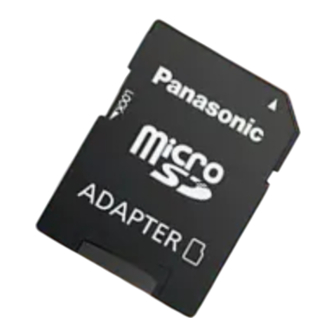 Panasonic RP-SDQA32GUK Owner's Manual