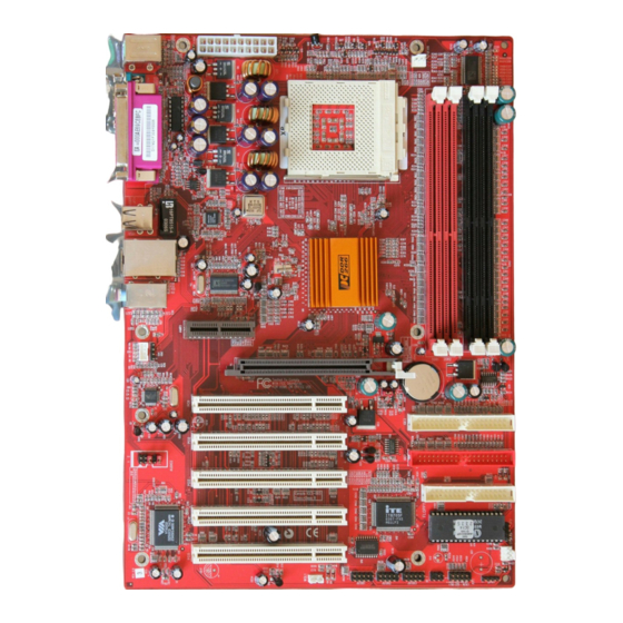 PCchips M830LU User Manual