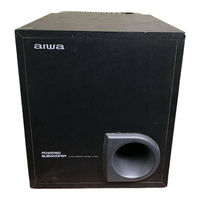 Aiwa TS-W35 Service Manual