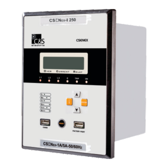 C&S CSENEX-I 250 Manual