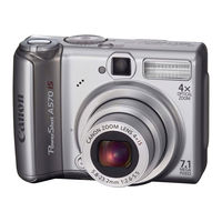 CANON Powershot A570 IS User Manual