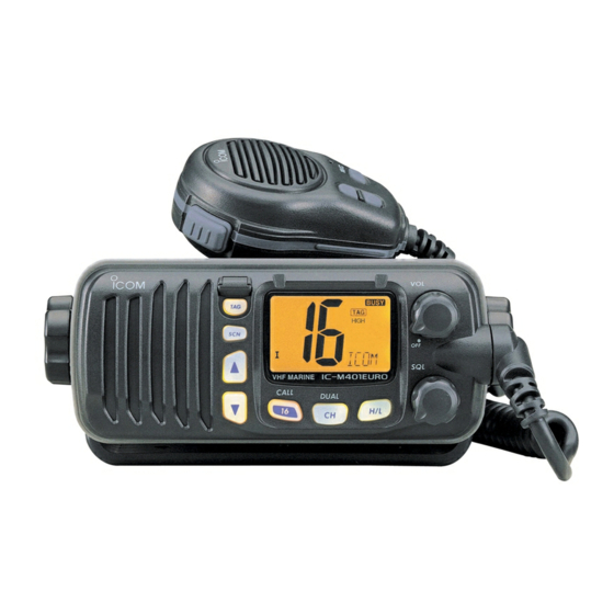 Icom IC-M401E Service Manual