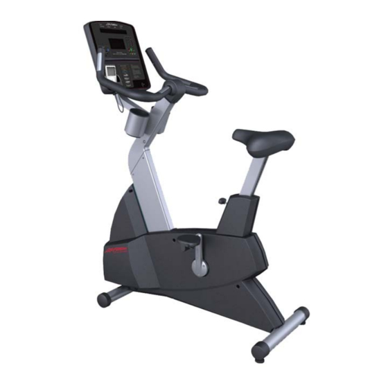 Life Fitness CLUB SERIES UPRIGHT LIFECYCLE M051-00K63-A295 Manuals