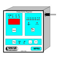 Comar Condensatori MPR Instruction Manual