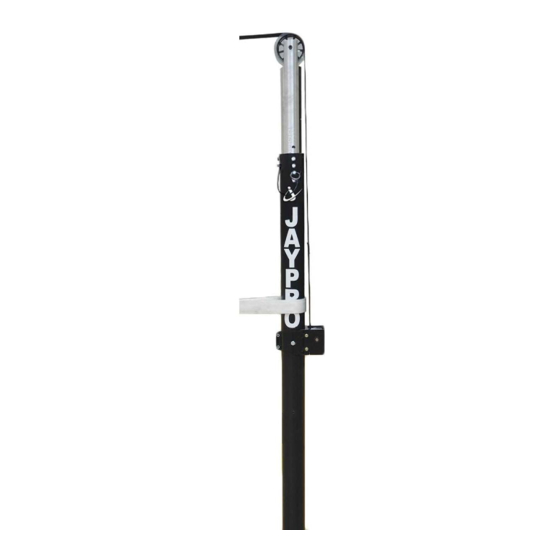 Jaypro Sports PVB-5500 Installation Instructions Manual