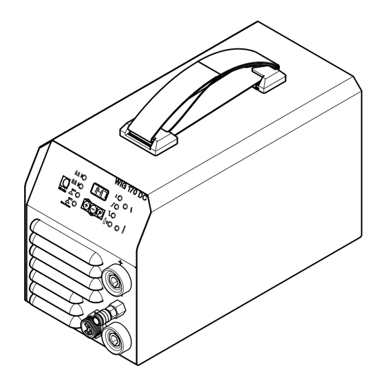 Metabo WIG 170 DC Operating Instructions Manual