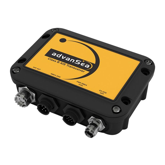 Plastimo advanSea AIS TR-210 User Manual