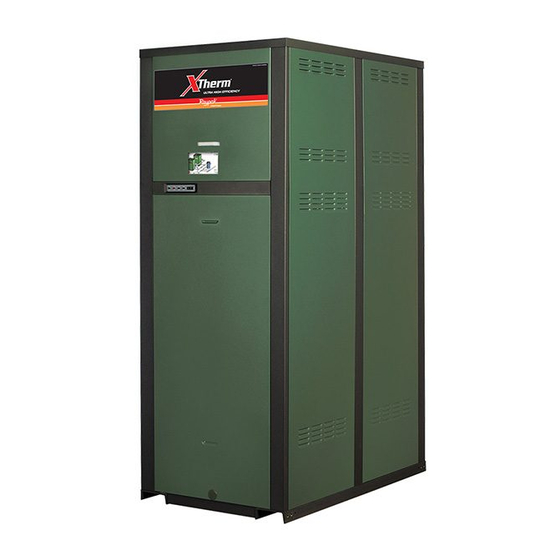 Rheem Raypak XTherm 1005A Installation & Operating Instructions Manual