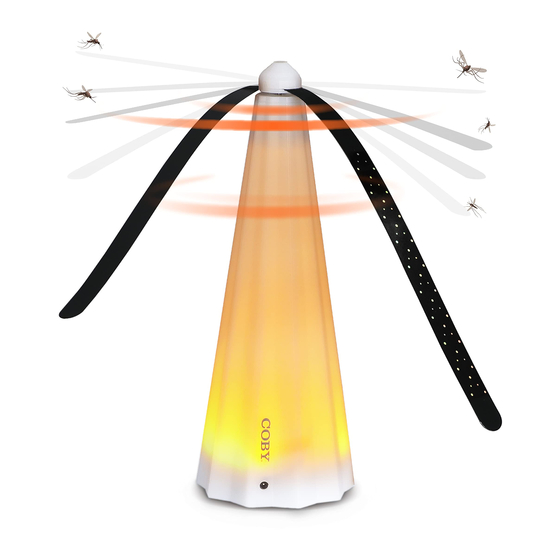 User Manuals: Coby CFR1 Fly Repellent Fan