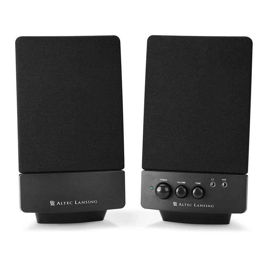 Altec Lansing BXR1120 Datasheet
