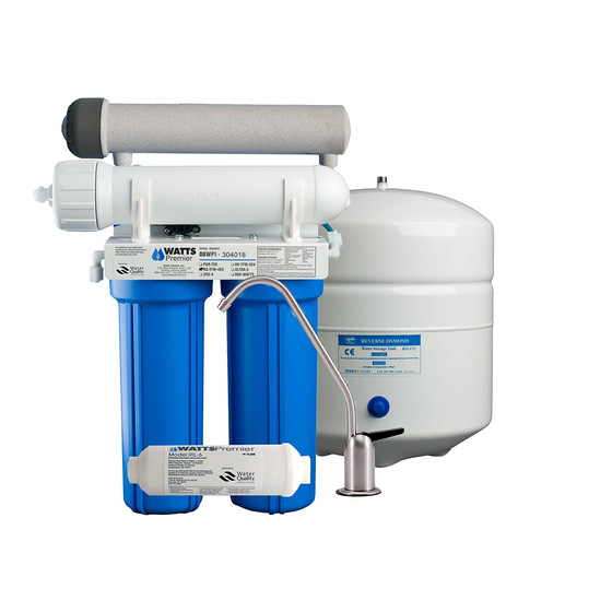 Premier DELUXE PLUS Reverse Osmosis Water Manuals