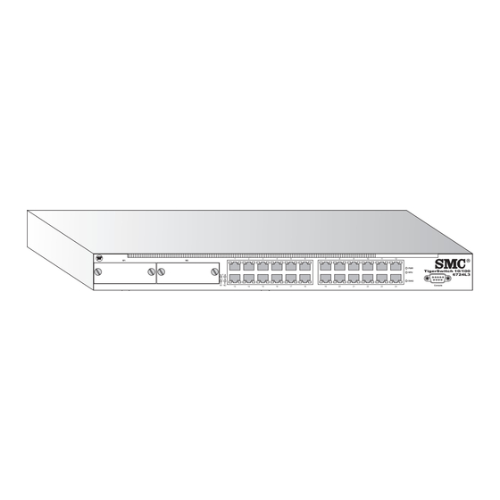 SMC Networks TigerSwitch 100 SMC6724L3 Manuals