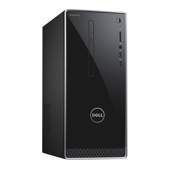 Dell Inspiron 3668 Setup And Specifications