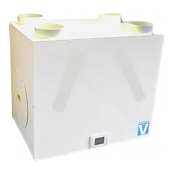 Vectaire WHHR Maxi Installation, Operating And Maintenance Instructions