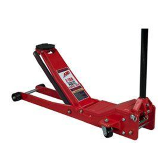 ATD Tools SwiftLift ATD-7325 Operating Instructions & Parts Manual