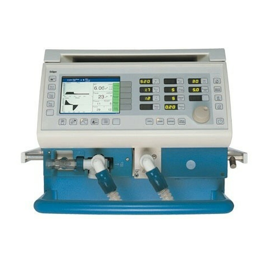Dräger Evita 2 dura Instructions For Use Manual