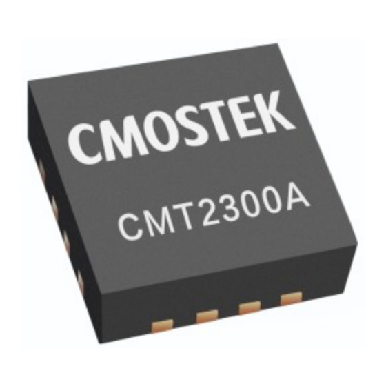 CMOSTEK CMT2300A Manual