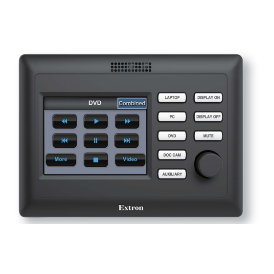 Extron electronics TLP Pro 320M Setup Manual