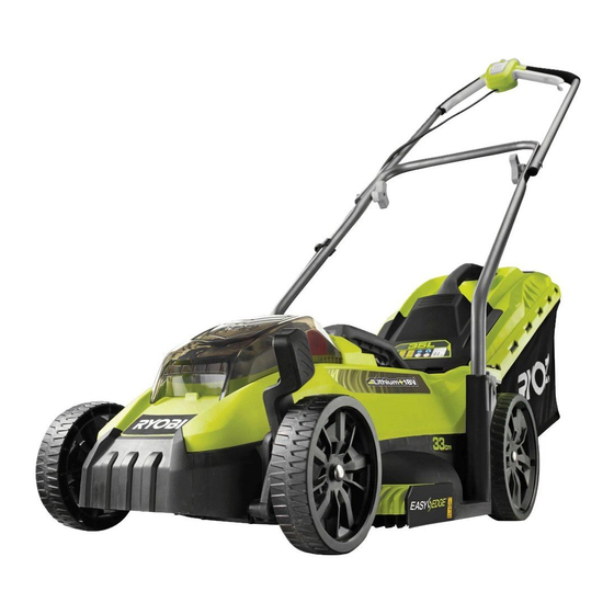 Ryobi RLM18X33H40F Original Instructions Manual