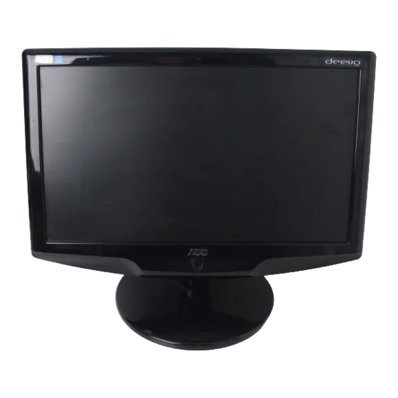 AOC 731FW Service Manual