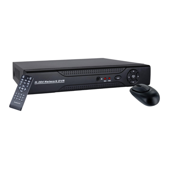 Smartwares DVR620S Quick Start Manual