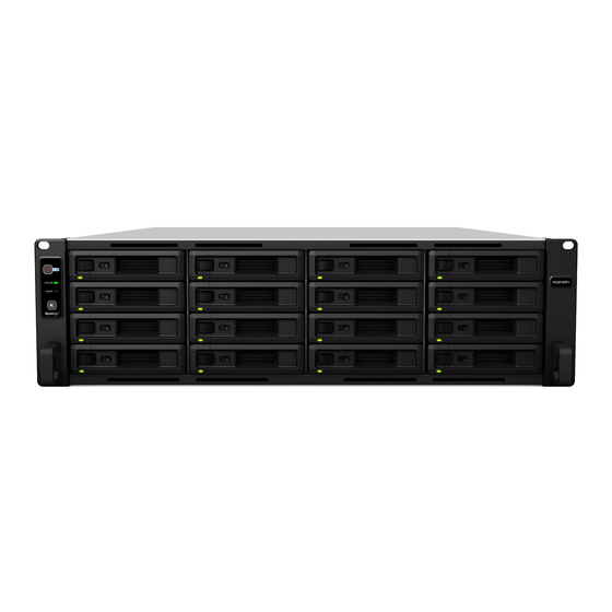 Synology RackStation RS2818RP+ Manuals