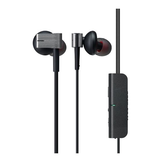 Phiaton PS 202 NC Quick Manual