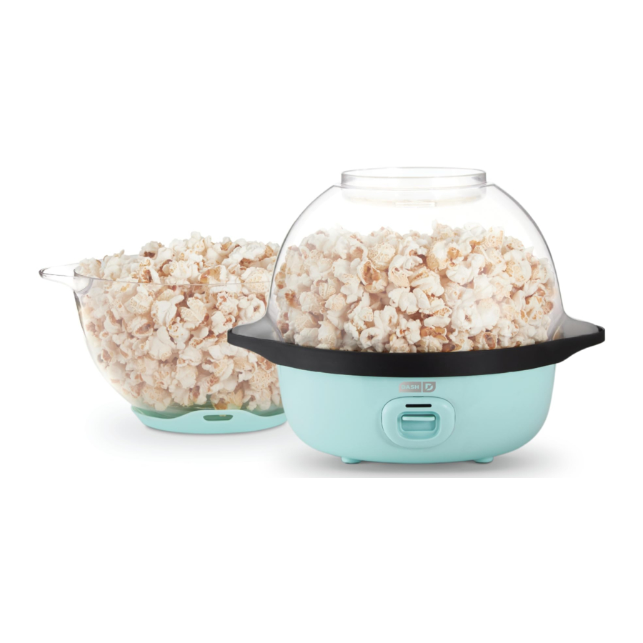 Dash Deluxe SmartStore Stirring Manual and Recipe Guide