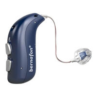 Bernafon Alpha 9 MNR T R Instructions For Use Manual