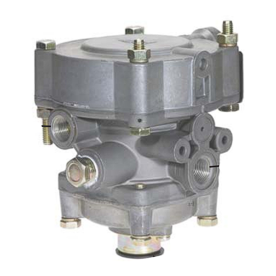 BENDIX DUAL RELAY VALVE Manual