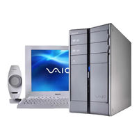 Sony PCV-RZ14G Online Help Center (VAIO User Guide) Service Manual