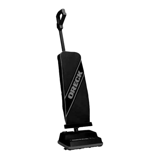 Oreck UK2200 User Manual