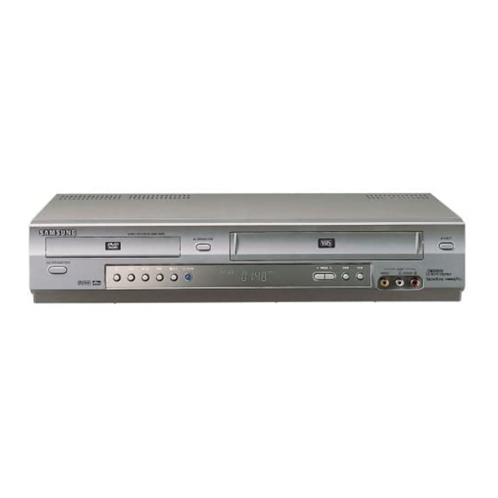 Samsung DVD-V5450 Manuals