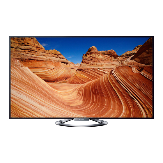 Sony KDL-55W905A Service Manual