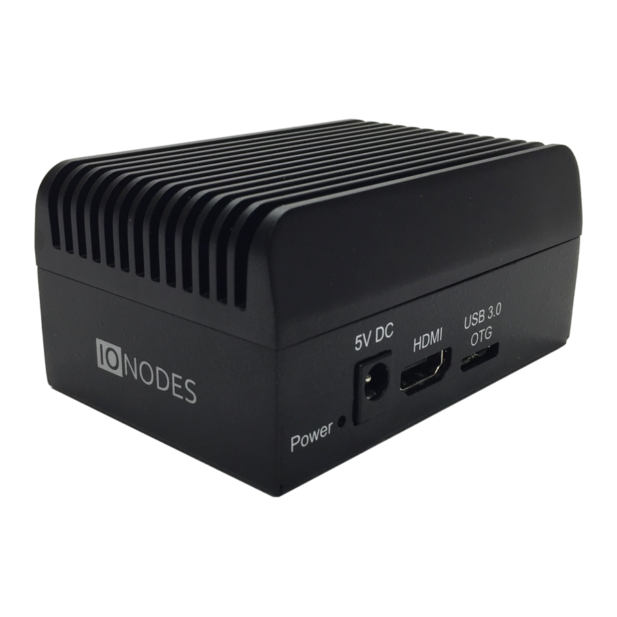 IONODES ION-R100S Quick Installation Manual